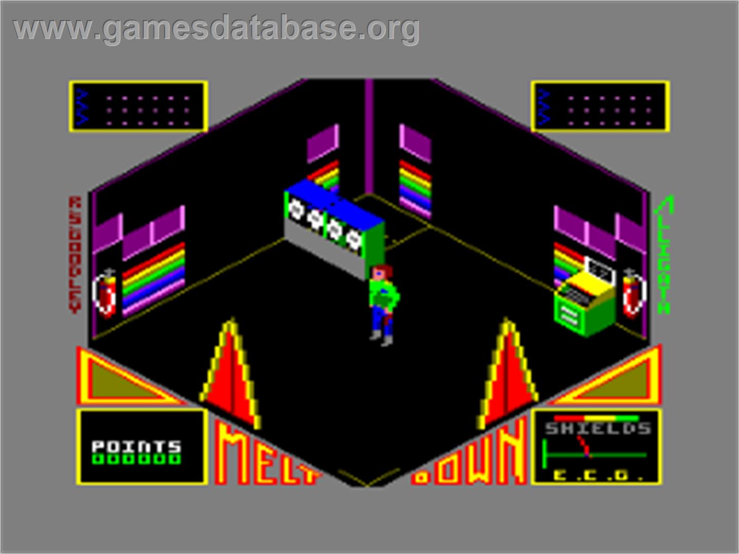 Meltdown - Amstrad CPC - Artwork - In Game